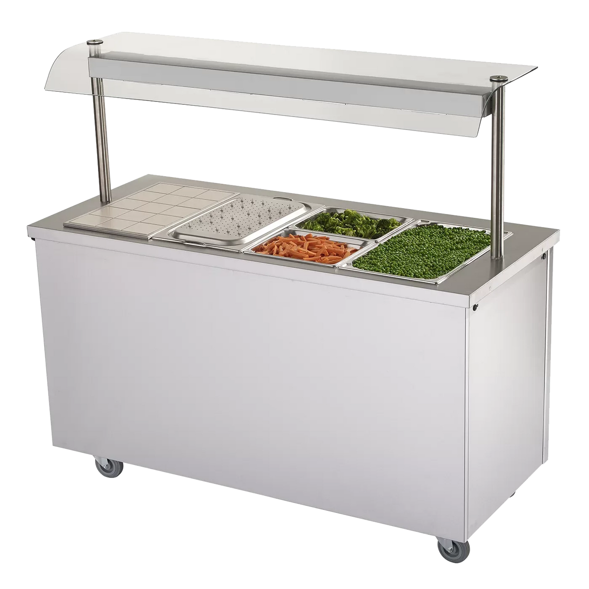 CC873 Victor Baron Bain Marie Hot Cupboard With Gantry BM40MSG - JD Catering Equipment Solutions Ltd