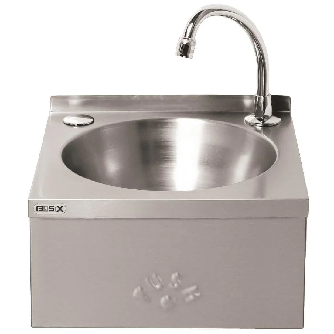 CC260 Basix Stainless Steel Knee Operated Hand Wash Basin - JD Catering Equipment Solutions Ltd