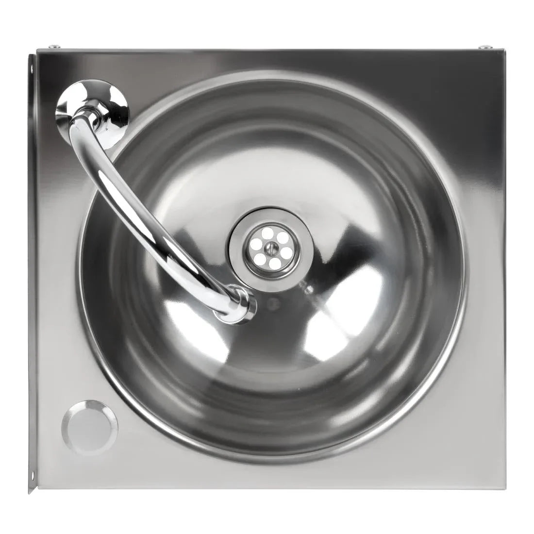 CC260 Basix Stainless Steel Knee Operated Hand Wash Basin - JD Catering Equipment Solutions Ltd