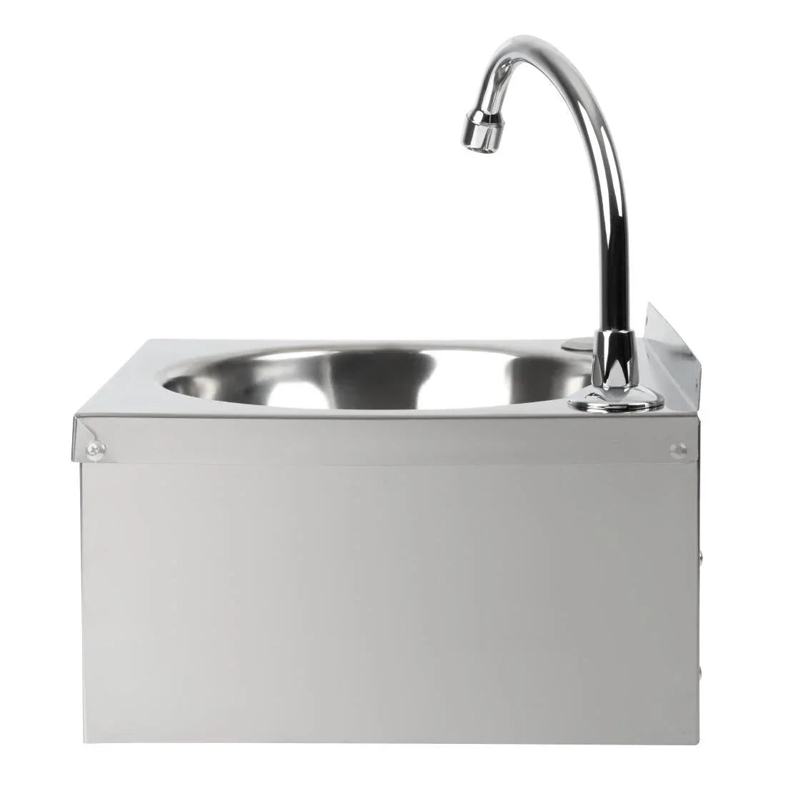 CC260 Basix Stainless Steel Knee Operated Hand Wash Basin - JD Catering Equipment Solutions Ltd