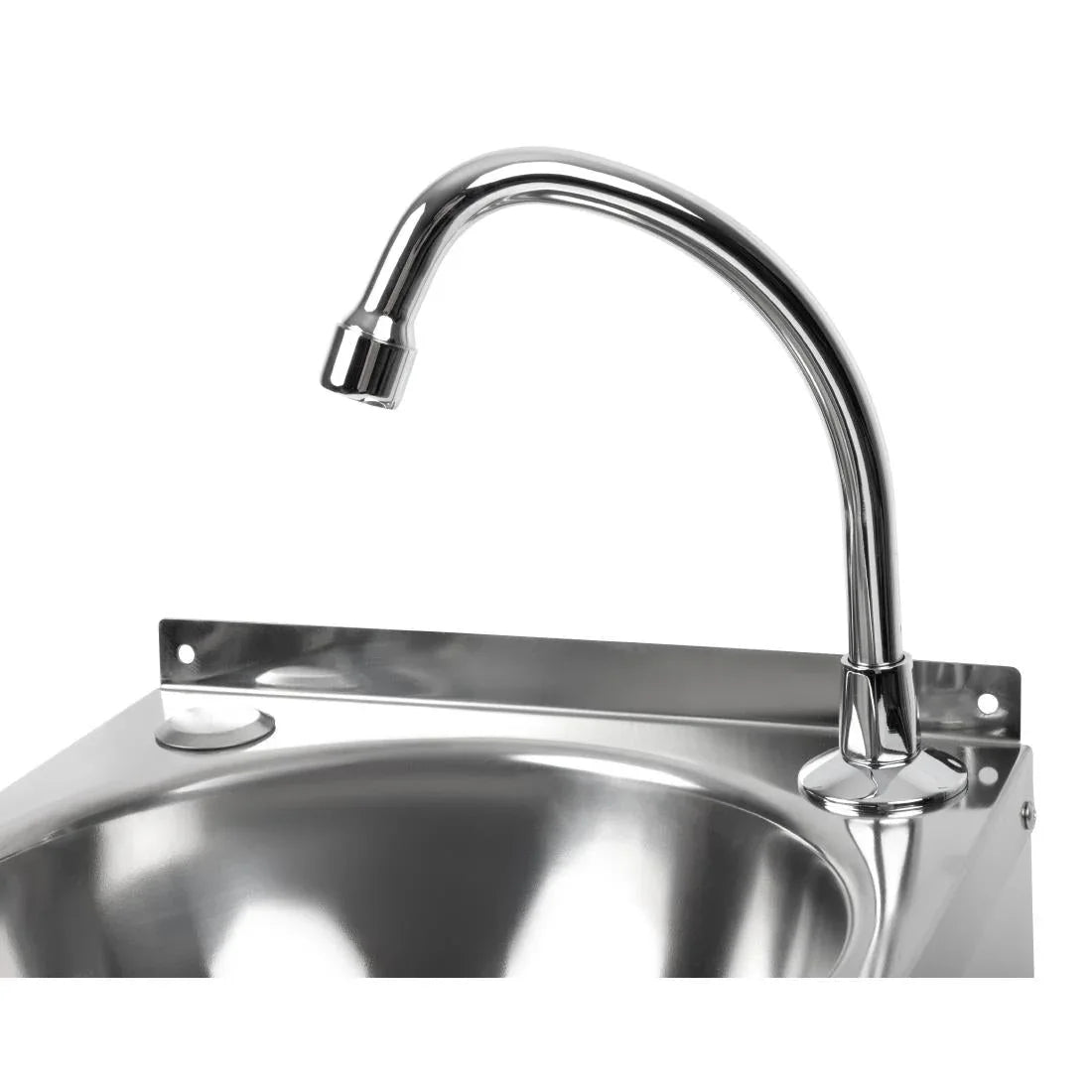 CC260 Basix Stainless Steel Knee Operated Hand Wash Basin - JD Catering Equipment Solutions Ltd