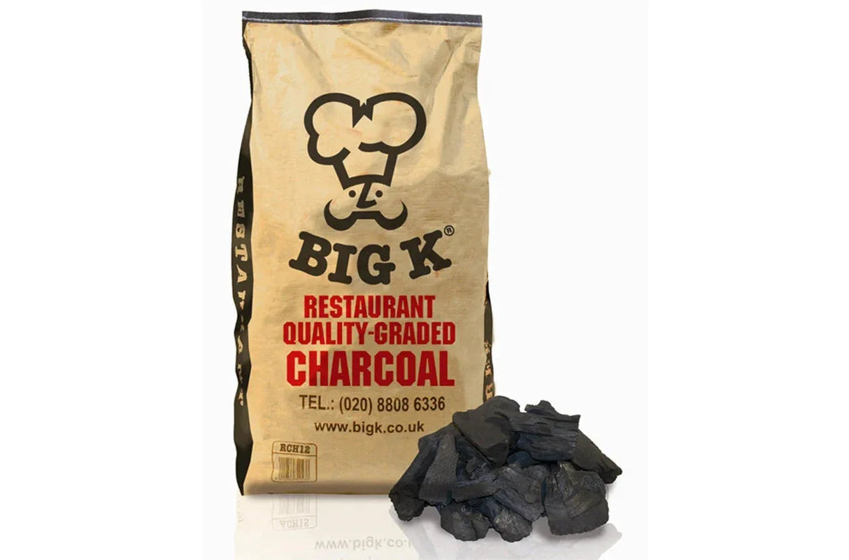Big K 12kg Chilla-Grilla Restaurant Grade Charcoal RCH12 - JD Catering Equipment Solutions Ltd