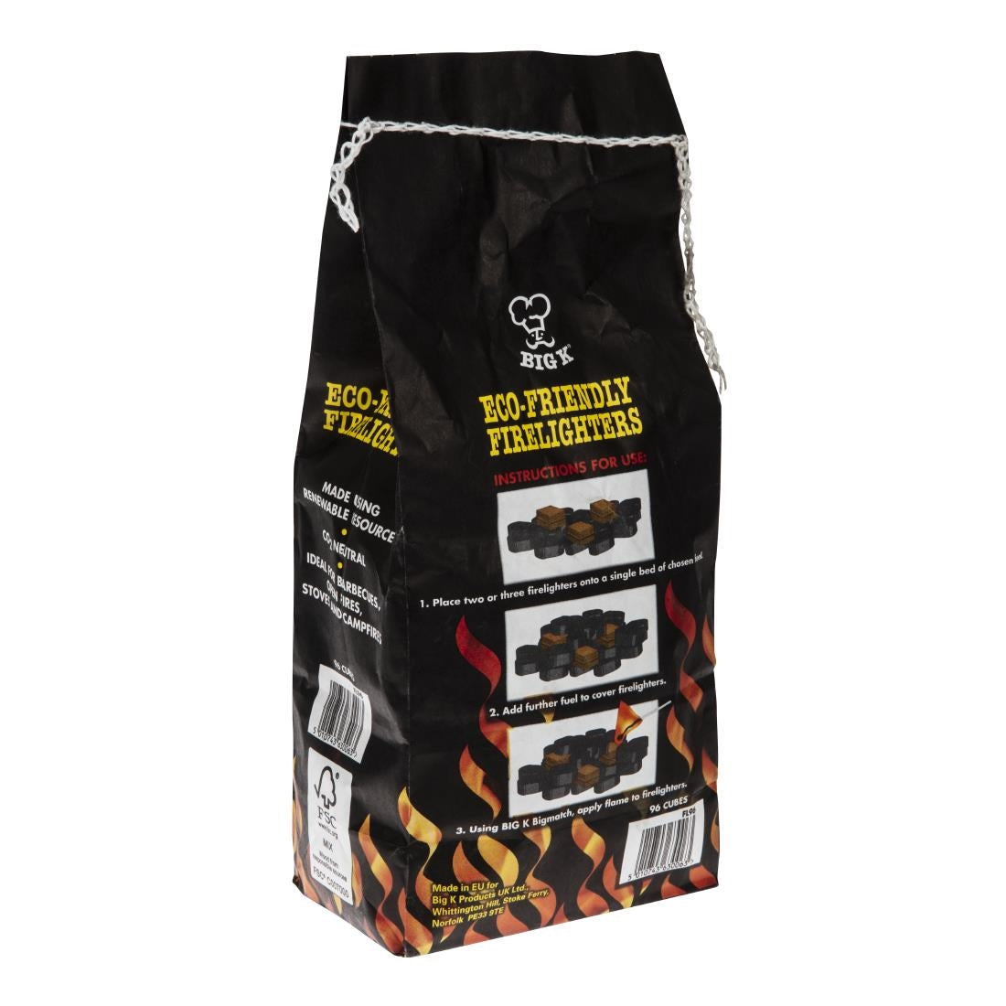 Big K Eco-Friendly Firelighters (Pack of 96) FL96 JD Catering Equipment Solutions Ltd
