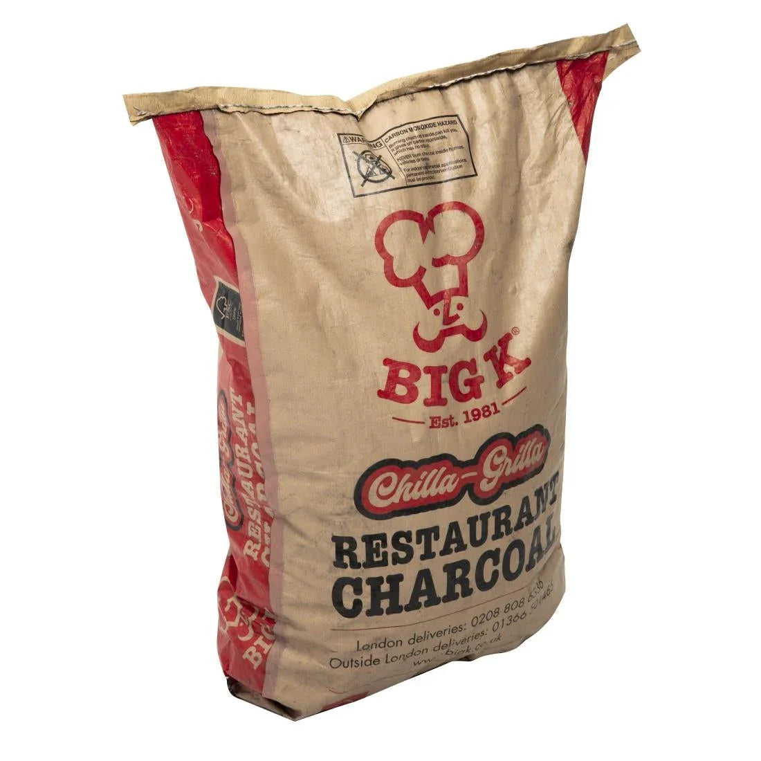DC868 Big K Restaurant Natural Charcoal 12kg RCH12FSC - JD Catering Equipment Solutions Ltd