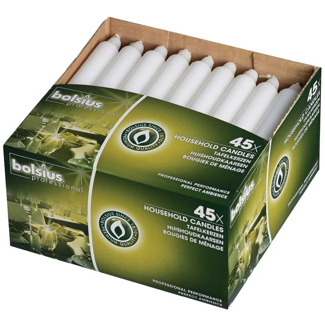 P963 Bistro 7 inch Candles (Pack of 45) - JD Catering Equipment Solutions Ltd