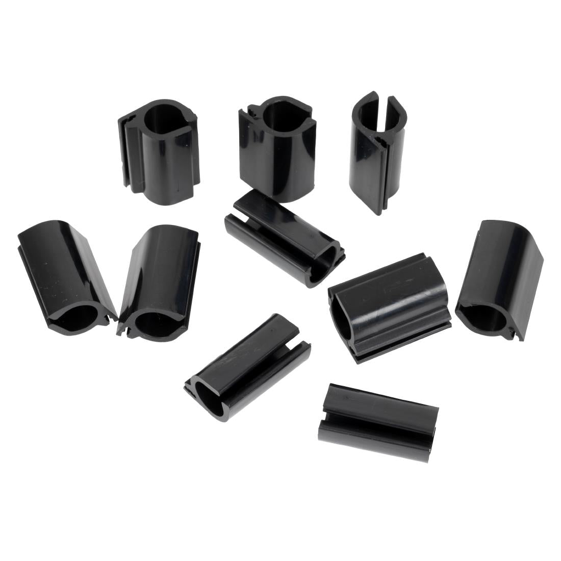 Black Card Clip (Pack of 10) JD Catering Equipment Solutions Ltd