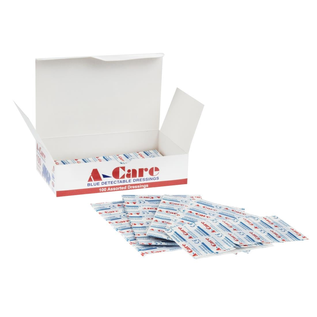 Blue Assorted Plasters (Pack of 100) JD Catering Equipment Solutions Ltd