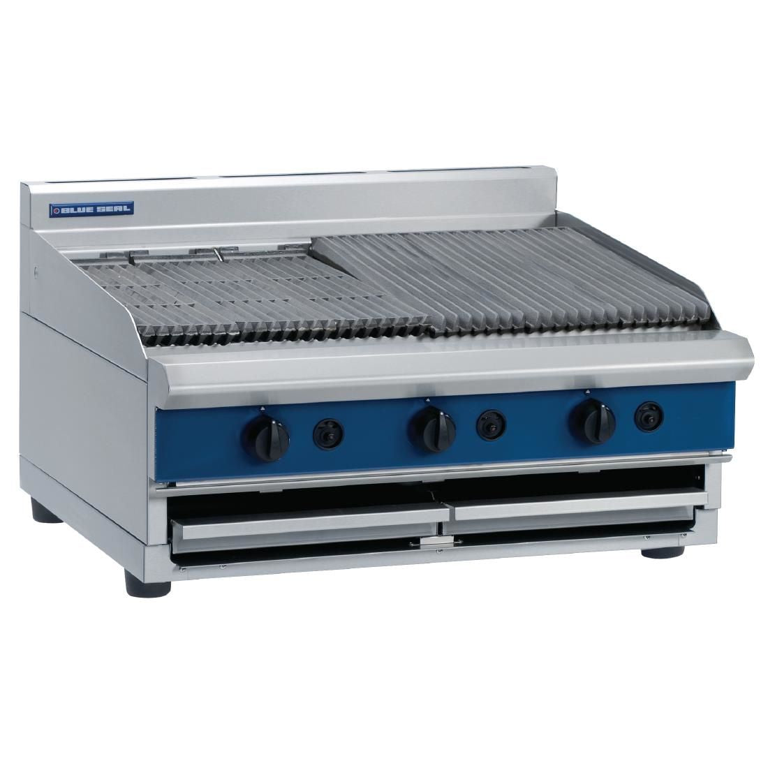 Blue Seal Countertop Chargrill Natural/LPG G596-B/N JD Catering Equipment Solutions Ltd