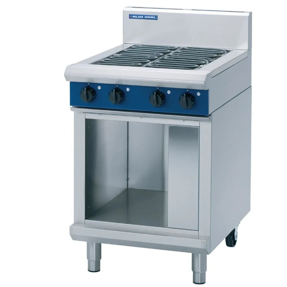 Blue Seal Evolution Cabinet Cooktop 4 Element Electric 600mm E514D-CB - JD Catering Equipment Solutions Ltd
