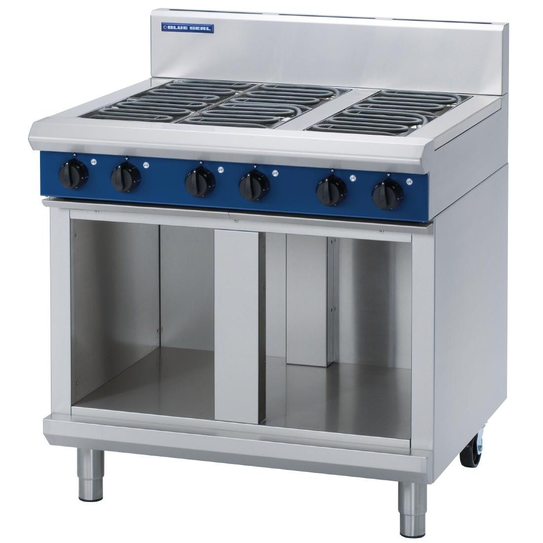 Blue Seal Evolution Cabinet Cooktop 6 Element Electric 900mm E516D-CB JD Catering Equipment Solutions Ltd