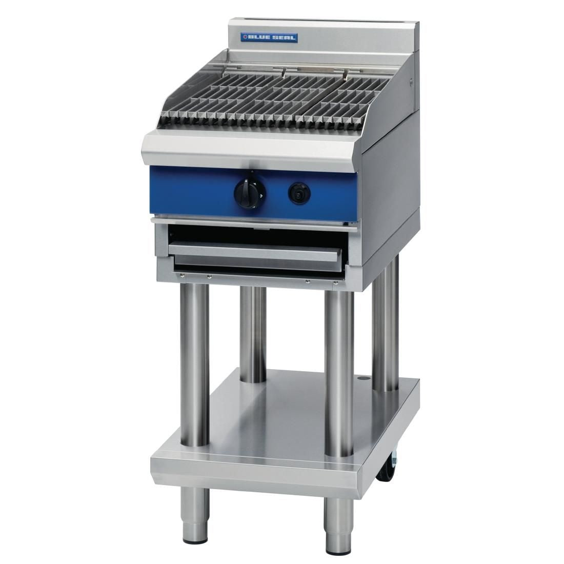 Blue Seal Evolution Chargrill on Stand Natural/LPG G593LS/N JD Catering Equipment Solutions Ltd