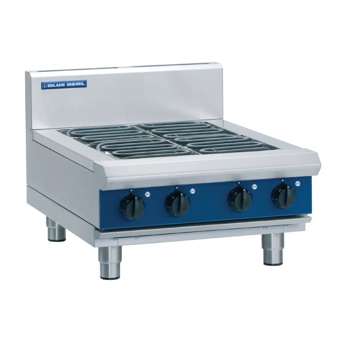 Blue Seal Evolution Cooktop 4 Burner Electric 600mm E514D-B - JD Catering Equipment Solutions Ltd
