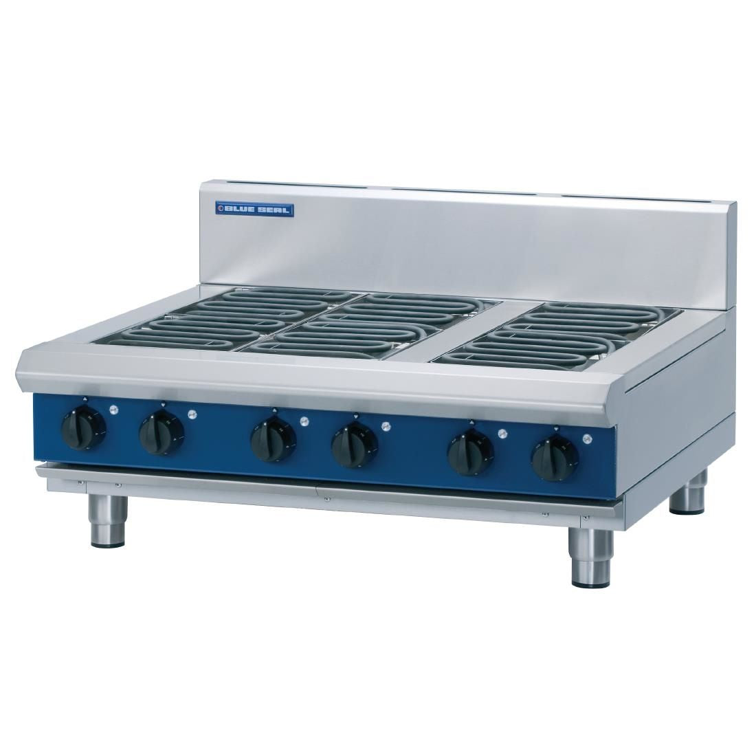 Blue Seal Evolution Cooktop 6Electric 900mm E516D-B JD Catering Equipment Solutions Ltd