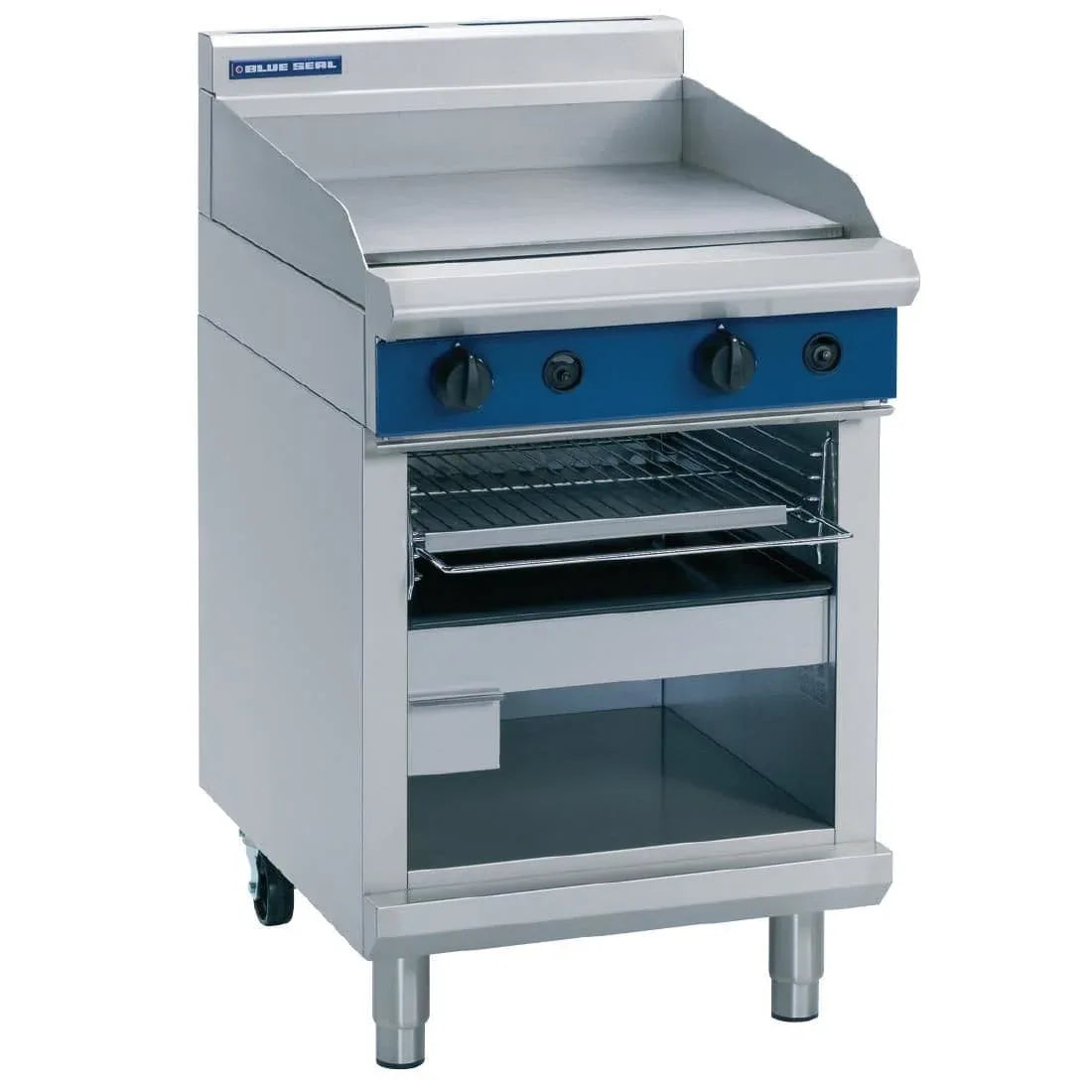 Blue Seal Evolution Griddle Toaster Natural/LPG 600mm G55T - JD Catering Equipment Solutions Ltd