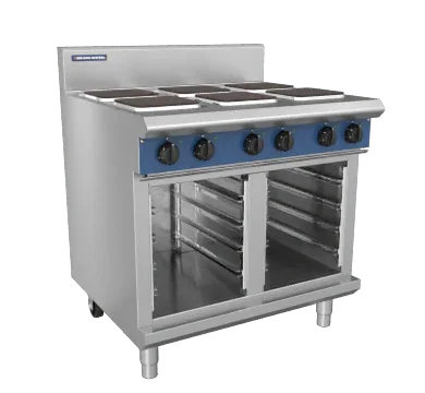 Blue Seal Evolution Series E516S-CB - 900mm Electric Cooktop Sealed Hobs - Cabinet Base - JD Catering Equipment Solutions Ltd
