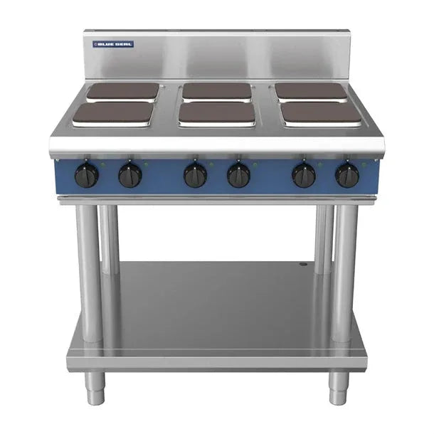Blue Seal Evolution Series E516S-LS - 900mm Electric Cooktop Sealed Hobs - Leg Stand - JD Catering Equipment Solutions Ltd