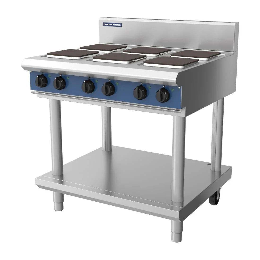 Blue Seal Evolution Series E516S-LS - 900mm Electric Cooktop Sealed Hobs - Leg Stand - JD Catering Equipment Solutions Ltd