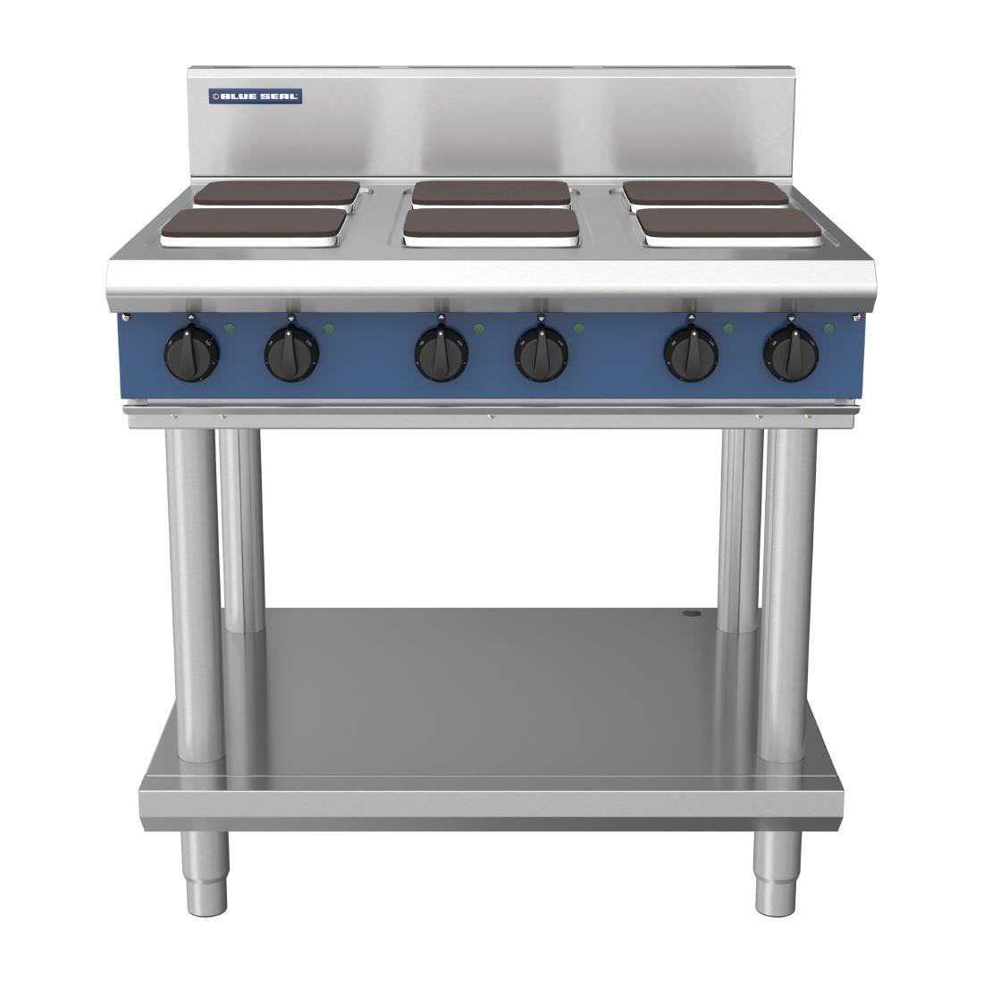 Blue Seal Evolution Series E516S-LS - 900mm Electric Cooktop Sealed Hobs - Leg Stand JD Catering Equipment Solutions Ltd