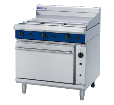 Blue Seal Evolution Series G56A - 900mm Gas Range Convection Oven JD Catering Equipment Solutions Ltd