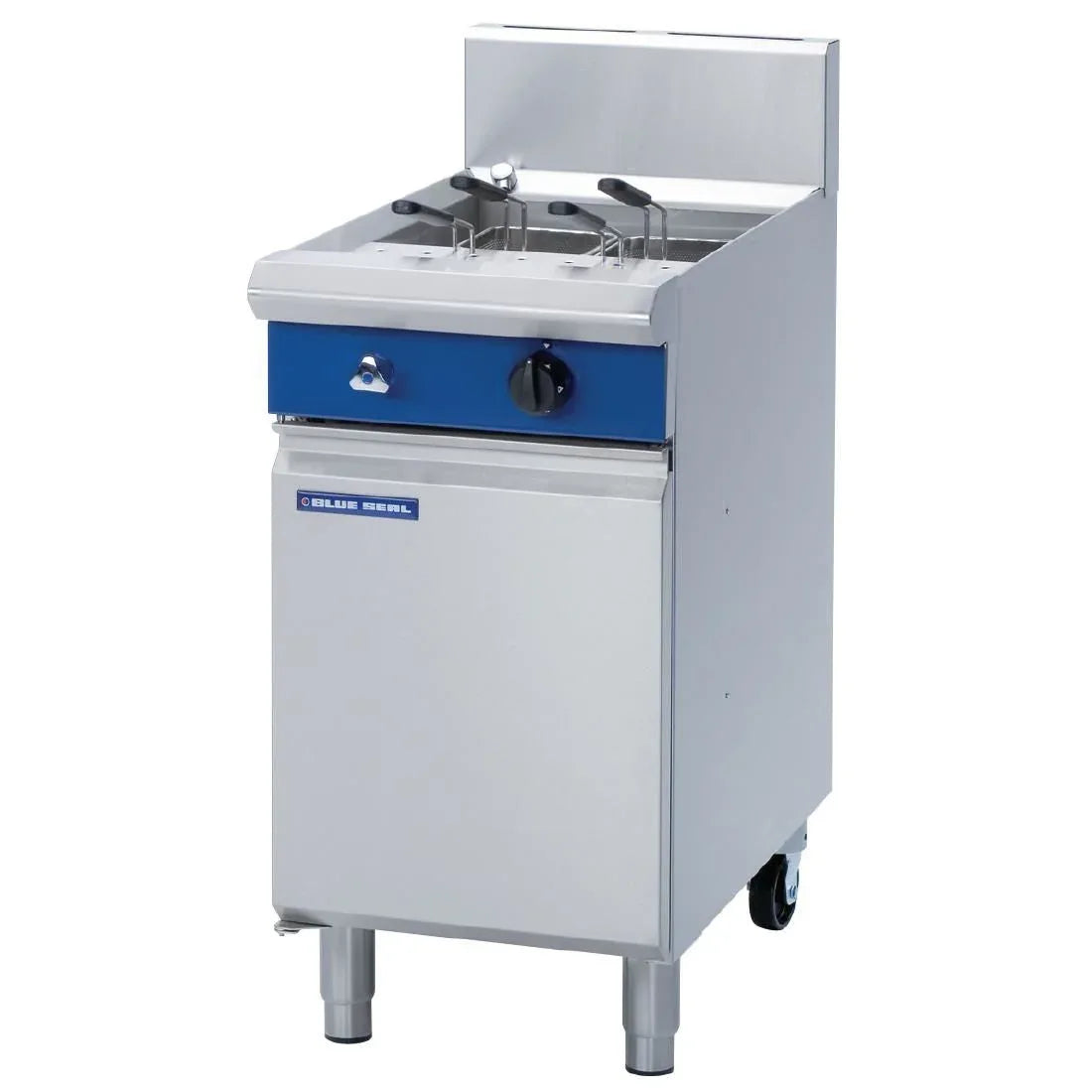 Blue Seal Evolution Single Tank Pasta Cooker Natural/LPG 400mm G47 - JD Catering Equipment Solutions Ltd