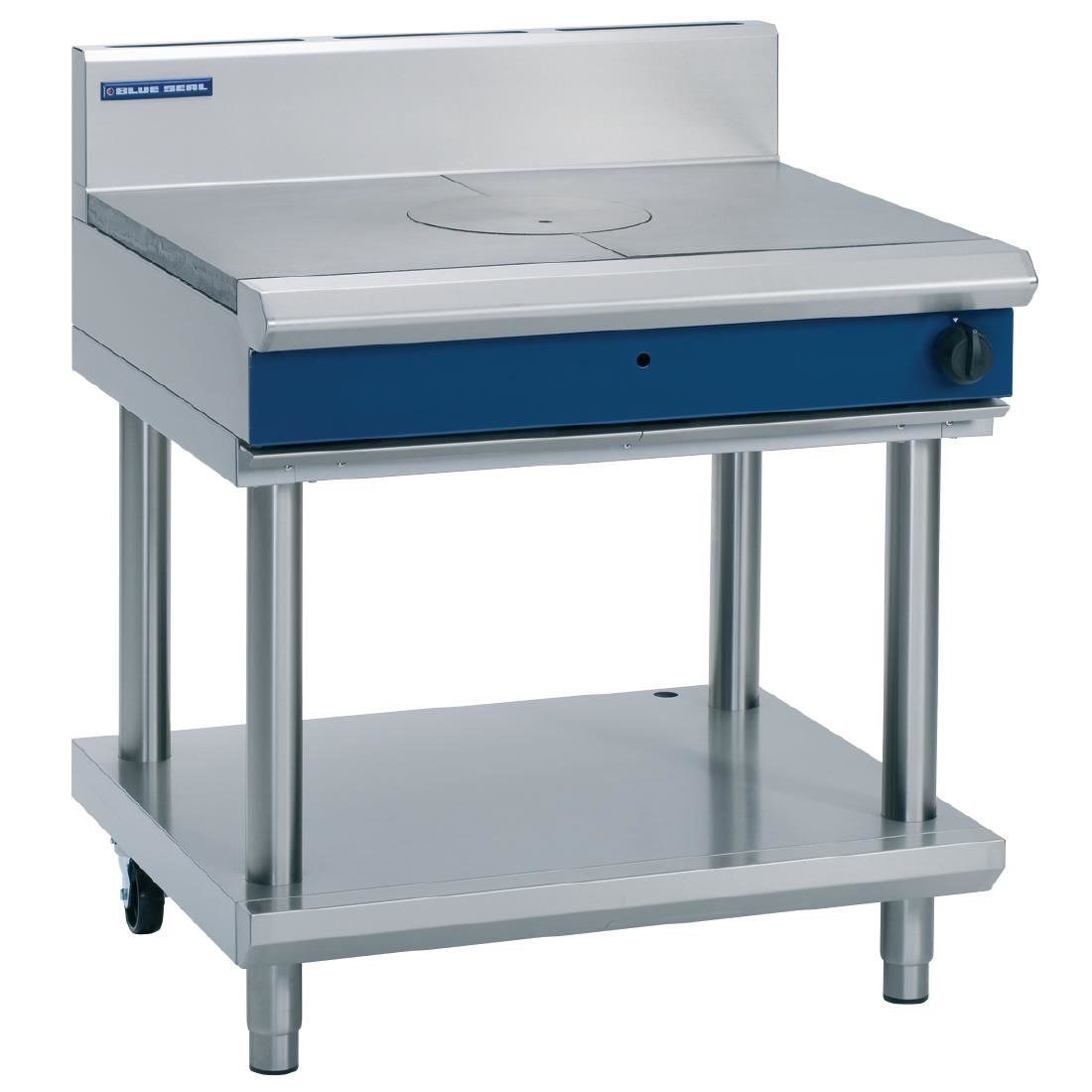 Blue Seal Evolution Target Top with Leg Stand Natural/LPG 900mm G57-LS JD Catering Equipment Solutions Ltd