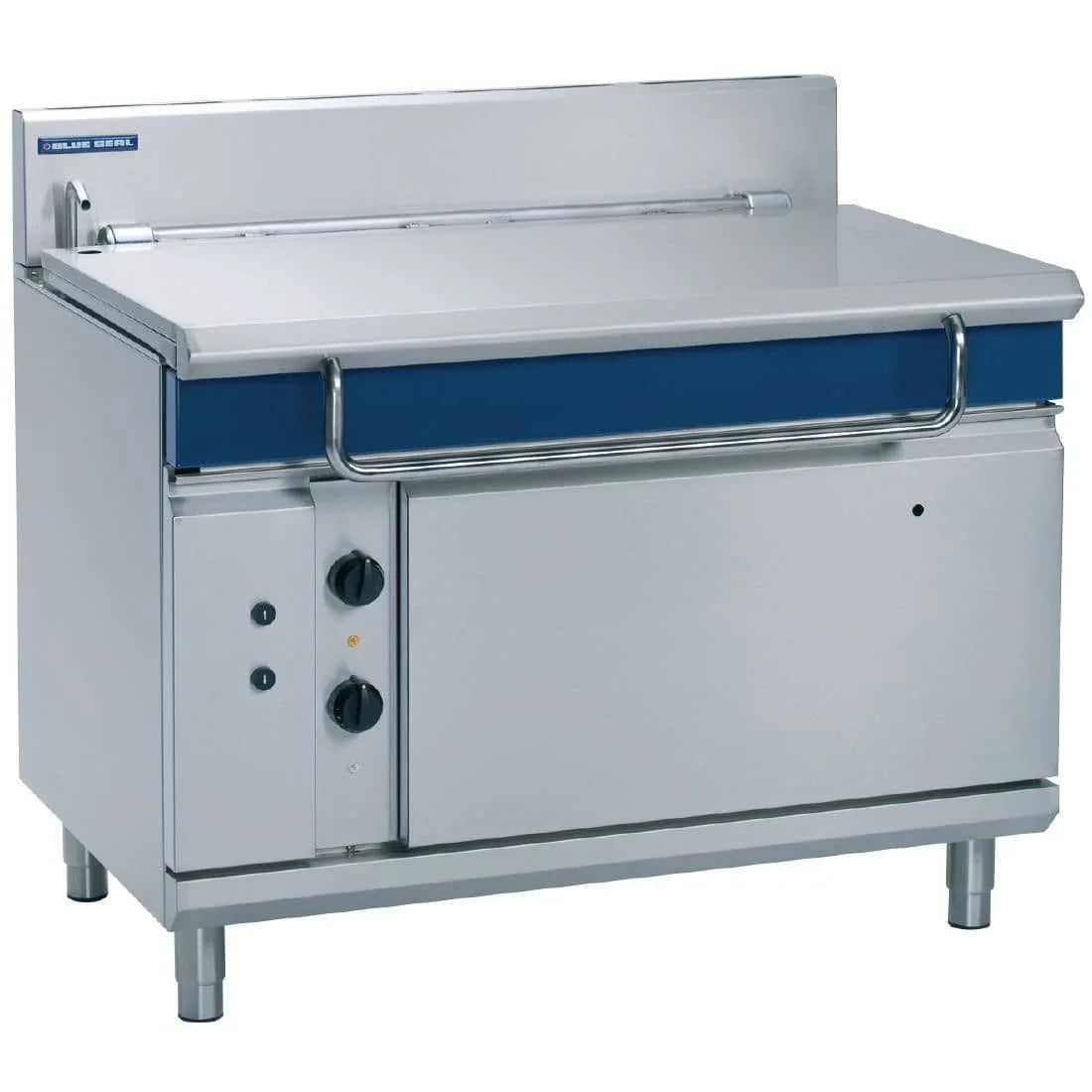 Blue Seal Evolution Tilting Bratt Pan Electric Tilt Natural/LPG 120Ltr G580-12E - JD Catering Equipment Solutions Ltd