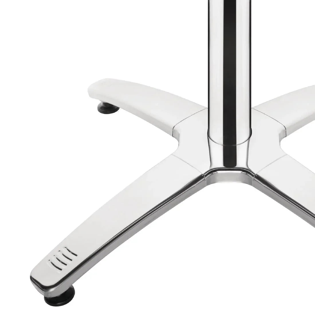 DN641 Bolero Aluminium Four Leg Table Base - JD Catering Equipment Solutions Ltd