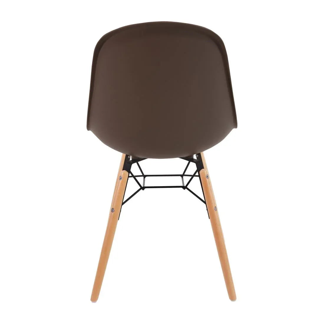 DM842 Bolero Arlo Side Chair Coffee (Pack 2) - JD Catering Equipment Solutions Ltd