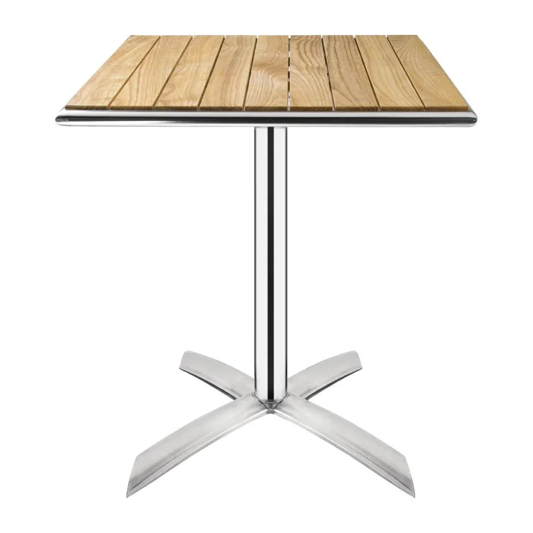 GK991 Bolero Ash Flip Top Square Bistro Table 600mm - JD Catering Equipment Solutions Ltd