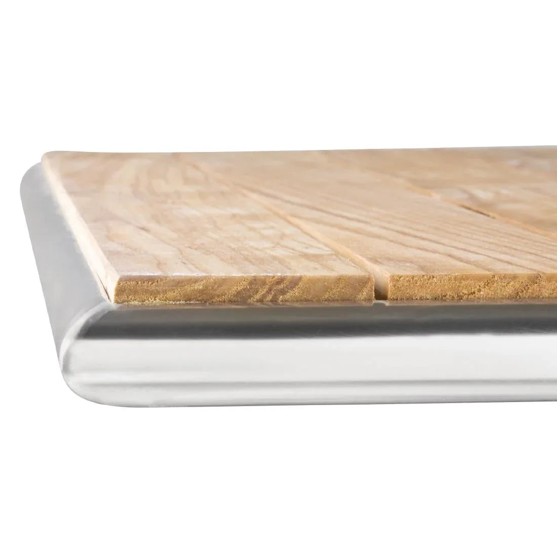 GK991 Bolero Ash Flip Top Square Bistro Table 600mm - JD Catering Equipment Solutions Ltd
