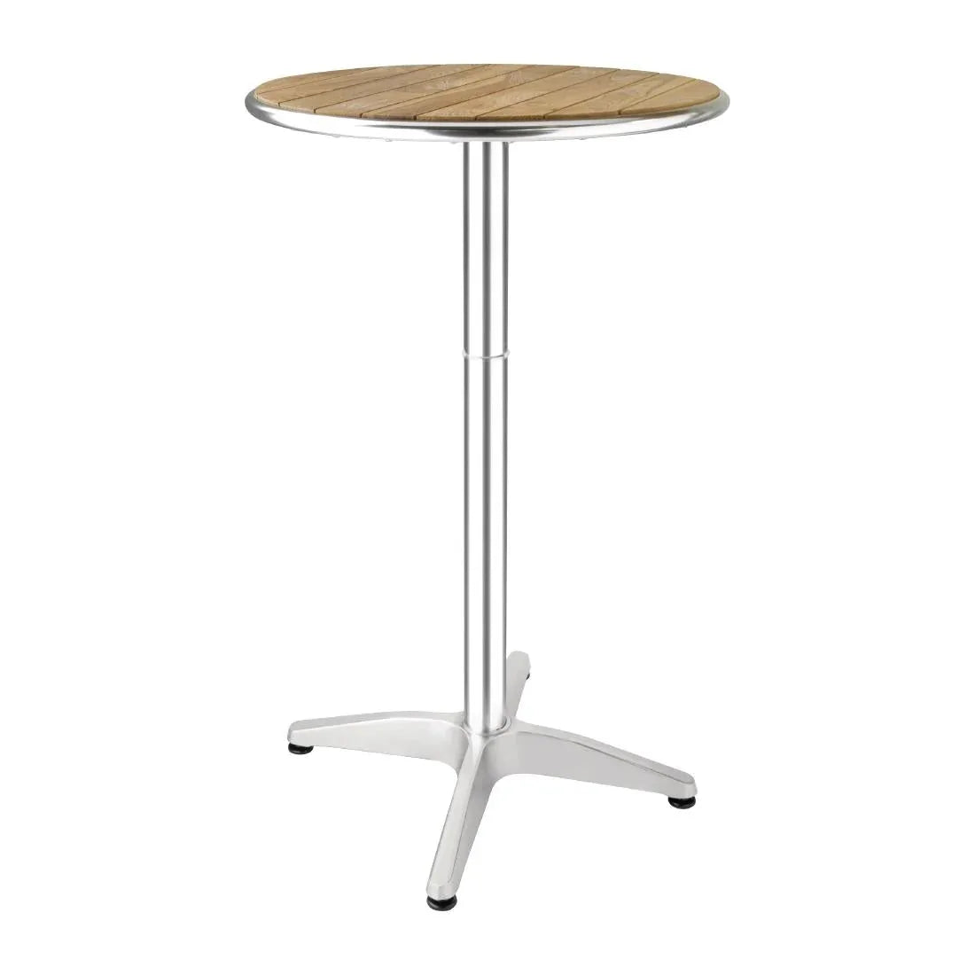 GR332 Bolero Ash Round Poseur Height Table 600mm - JD Catering Equipment Solutions Ltd