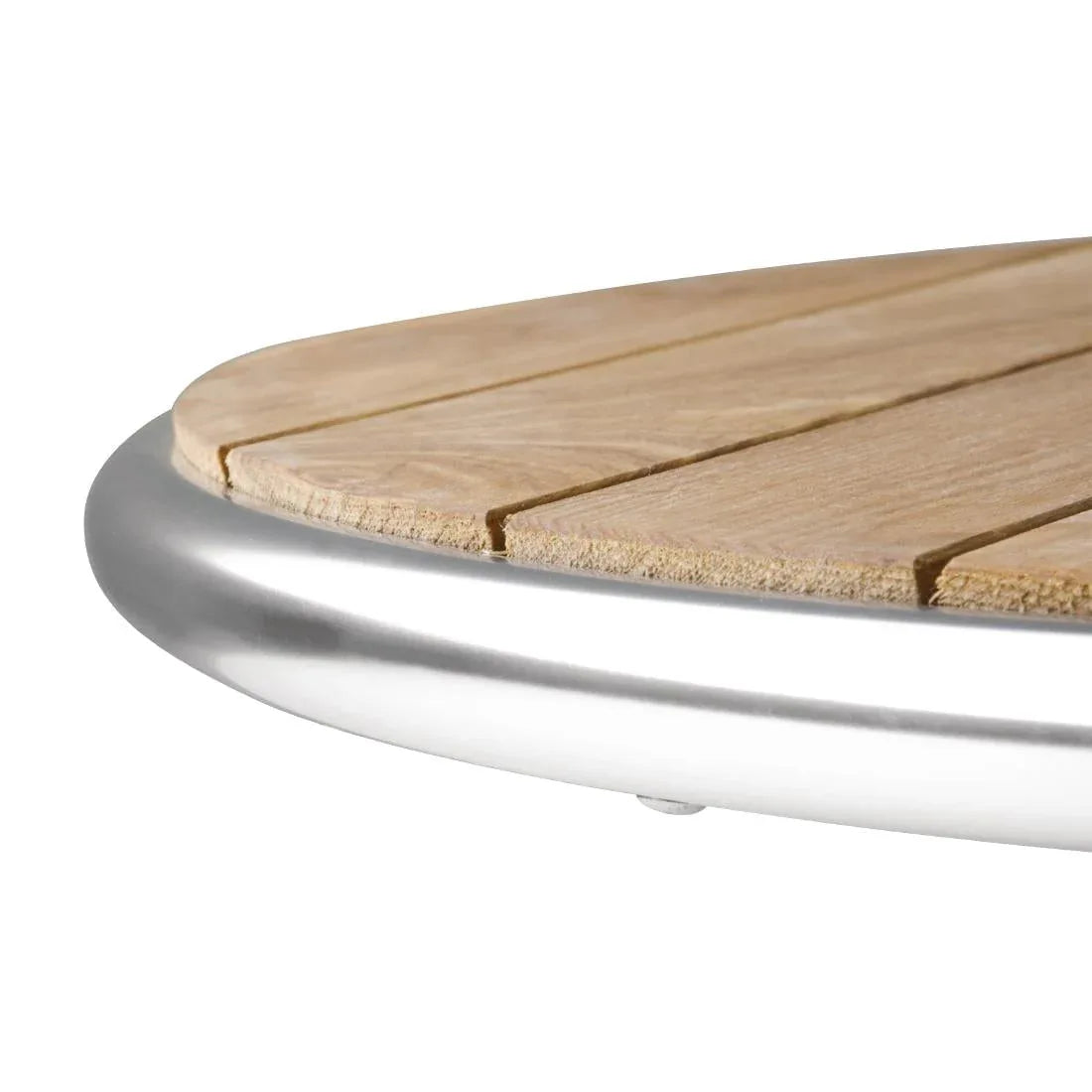 GR332 Bolero Ash Round Poseur Height Table 600mm - JD Catering Equipment Solutions Ltd