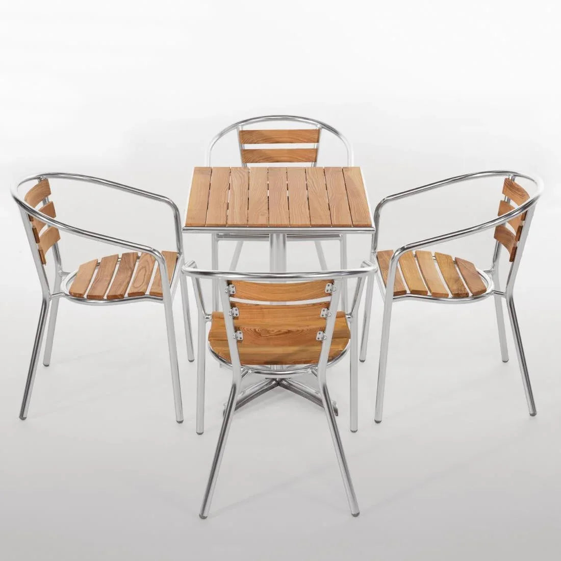 U430 Bolero Ash Top Table Square 600mm (Single) - JD Catering Equipment Solutions Ltd