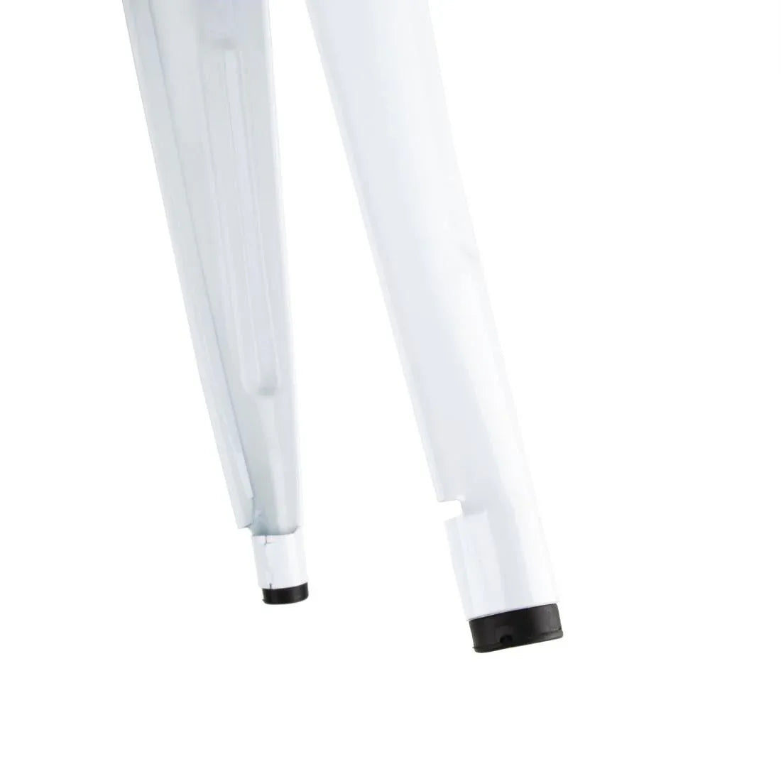 DW739 Bolero Bistro High Stools with Wooden Seatpad White (Pack of 4) - JD Catering Equipment Solutions Ltd