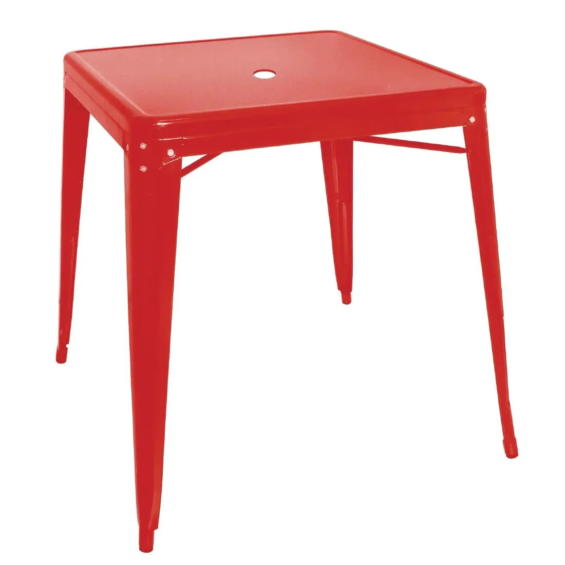 GC868 Bolero Bistro Square Steel Table 668mm (Single) - JD Catering Equipment Solutions Ltd