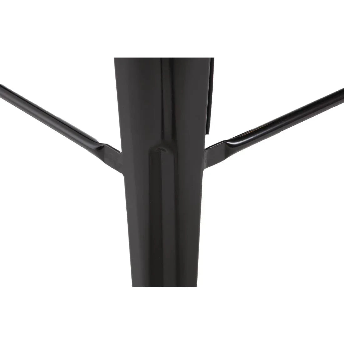 DL881 Bolero Bistro Steel High Stool Black (Pack of 4) - JD Catering Equipment Solutions Ltd