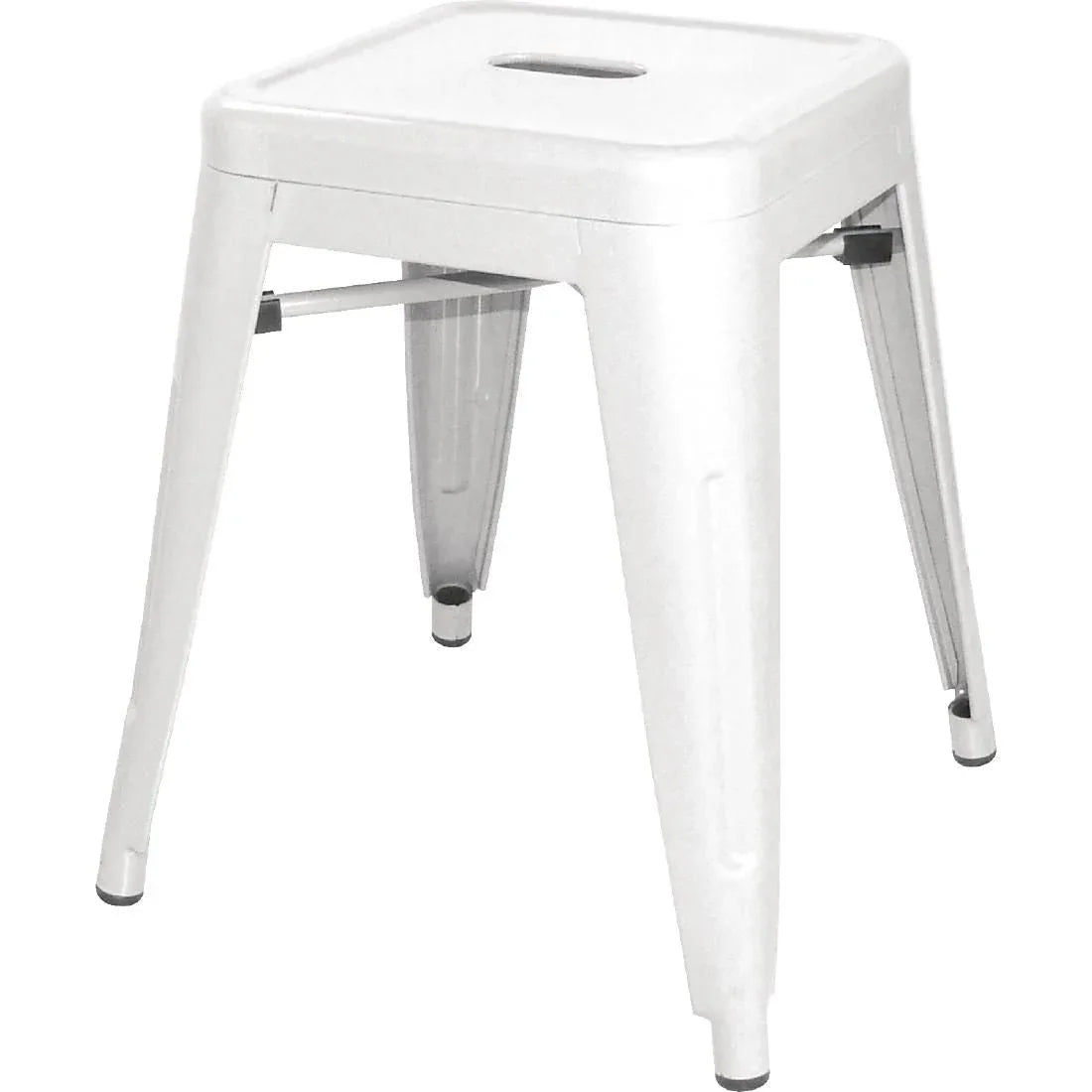 DL869 Bolero Bistro Steel Low Stool (Pack of 4) - JD Catering Equipment Solutions Ltd