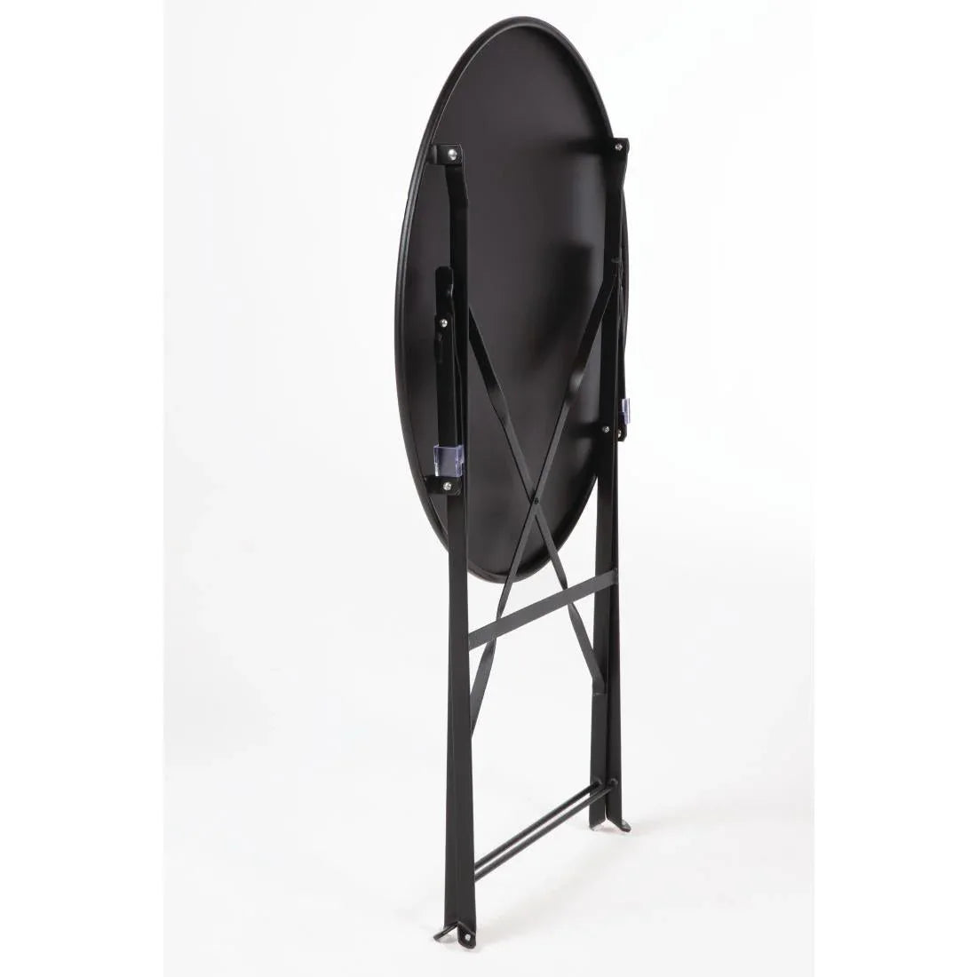 GH558 Bolero Black Pavement Style Steel Table 595mm - JD Catering Equipment Solutions Ltd