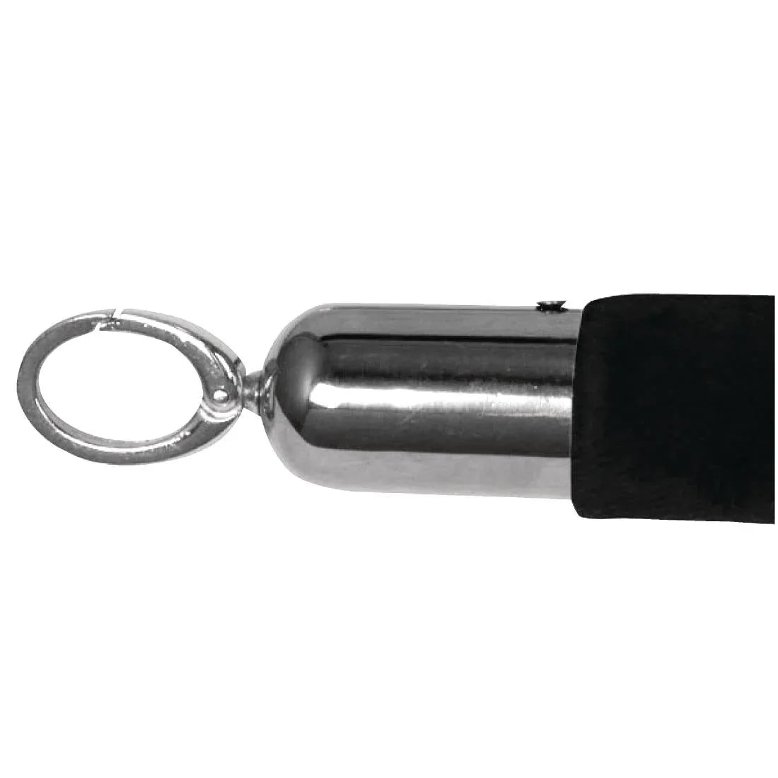 CB511 Bolero Black Rope Barrier System 1.5m - JD Catering Equipment Solutions Ltd