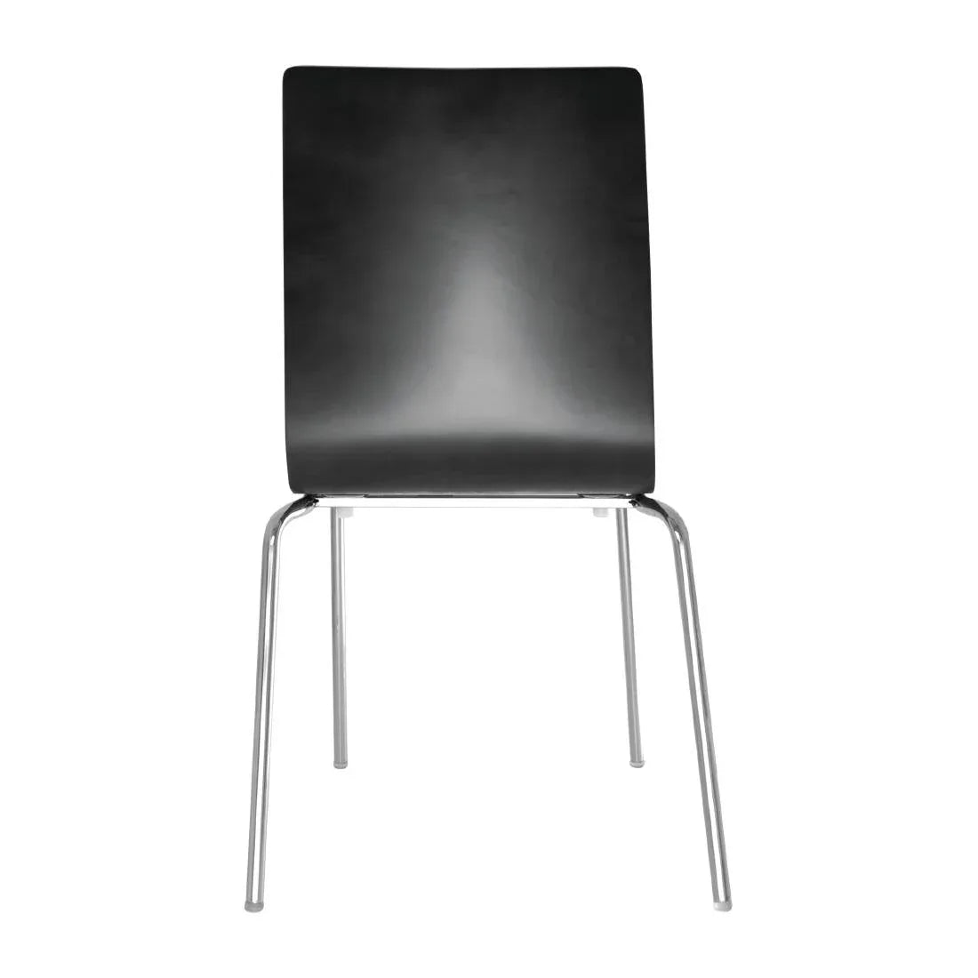 GR345 Bolero Black Square Back Side Chair (Pack of 4) - JD Catering Equipment Solutions Ltd