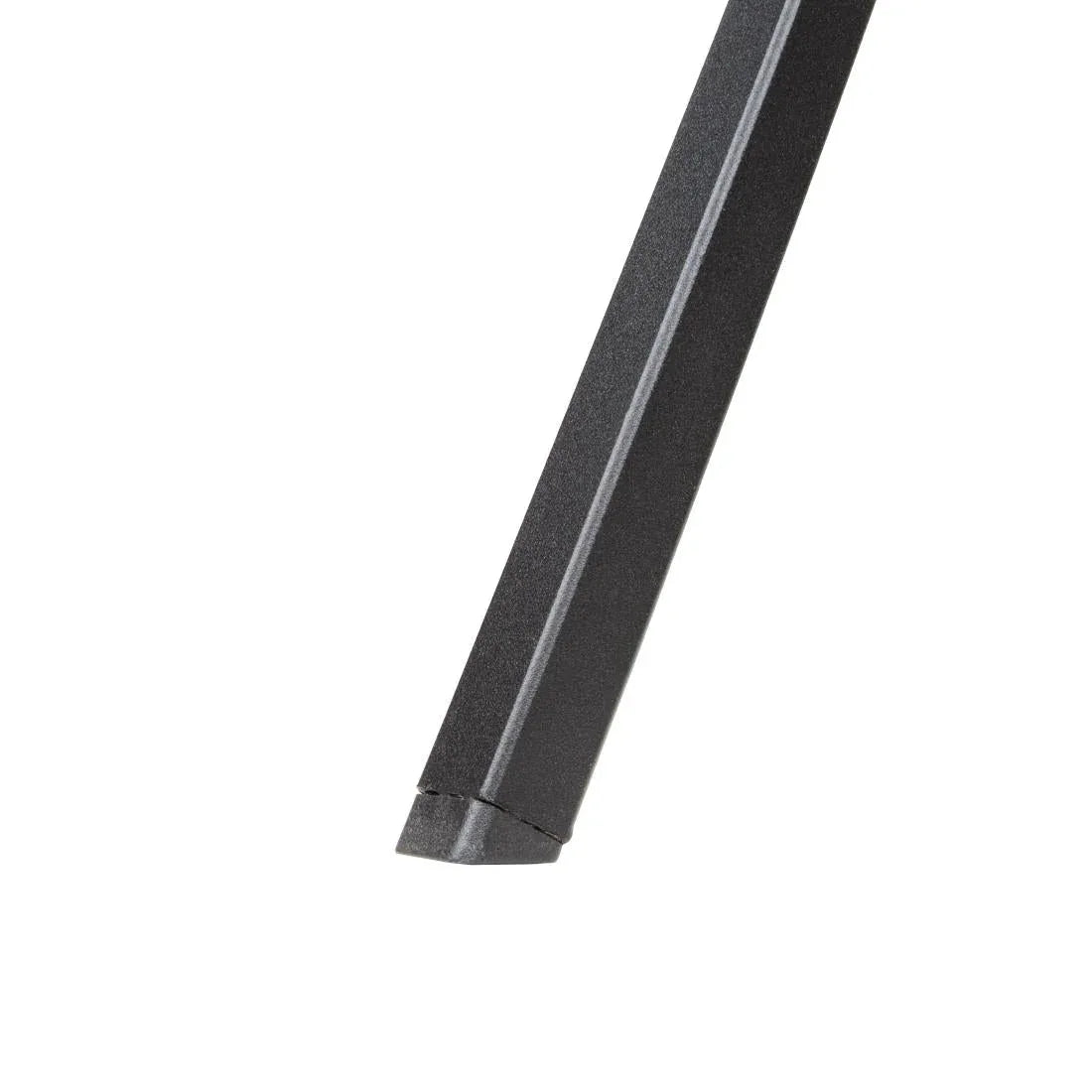 GG706 Bolero Black Steel Patterned Square Bistro Table 700mm - JD Catering Equipment Solutions Ltd