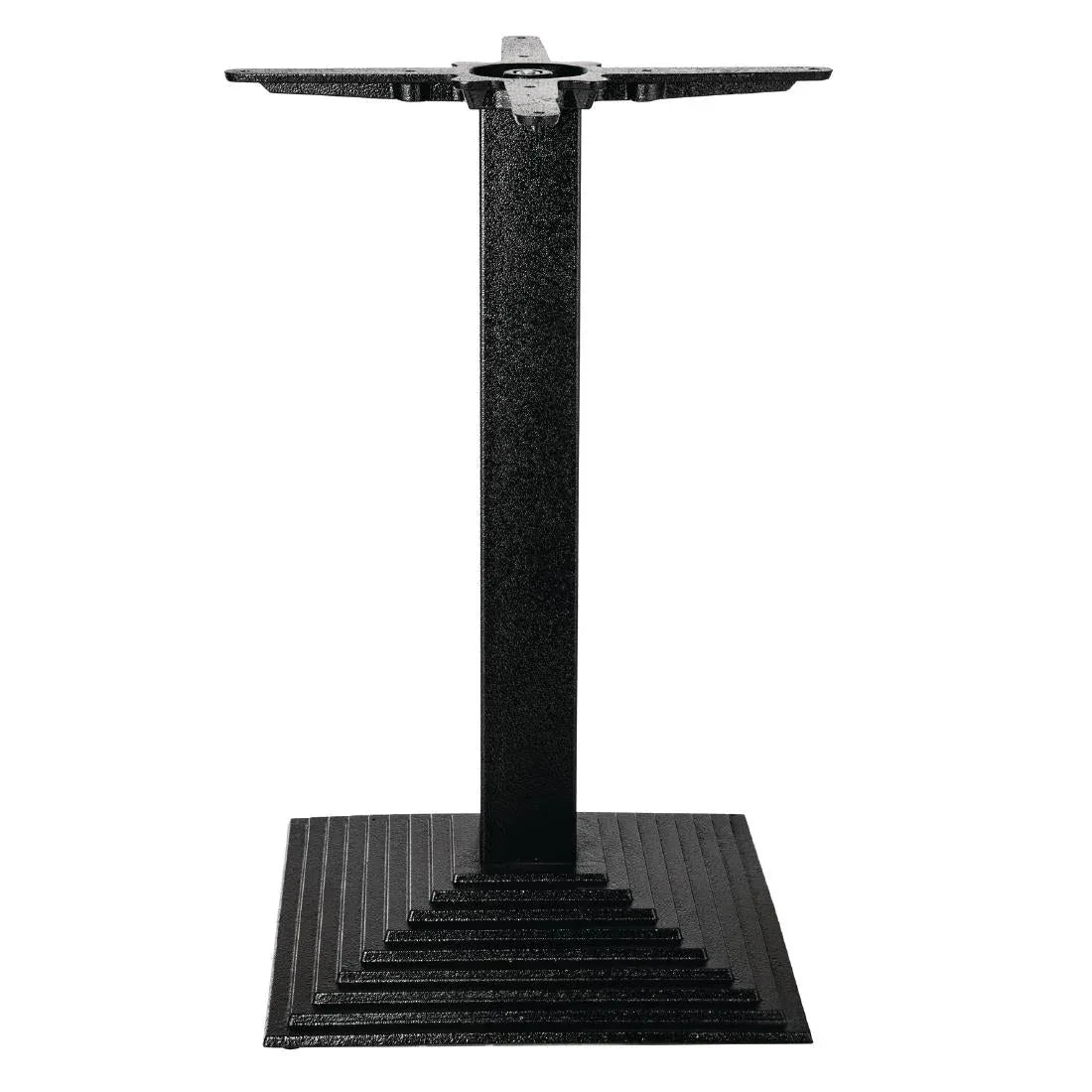 CE153 Bolero Cast Iron Step Square Table Base - JD Catering Equipment Solutions Ltd
