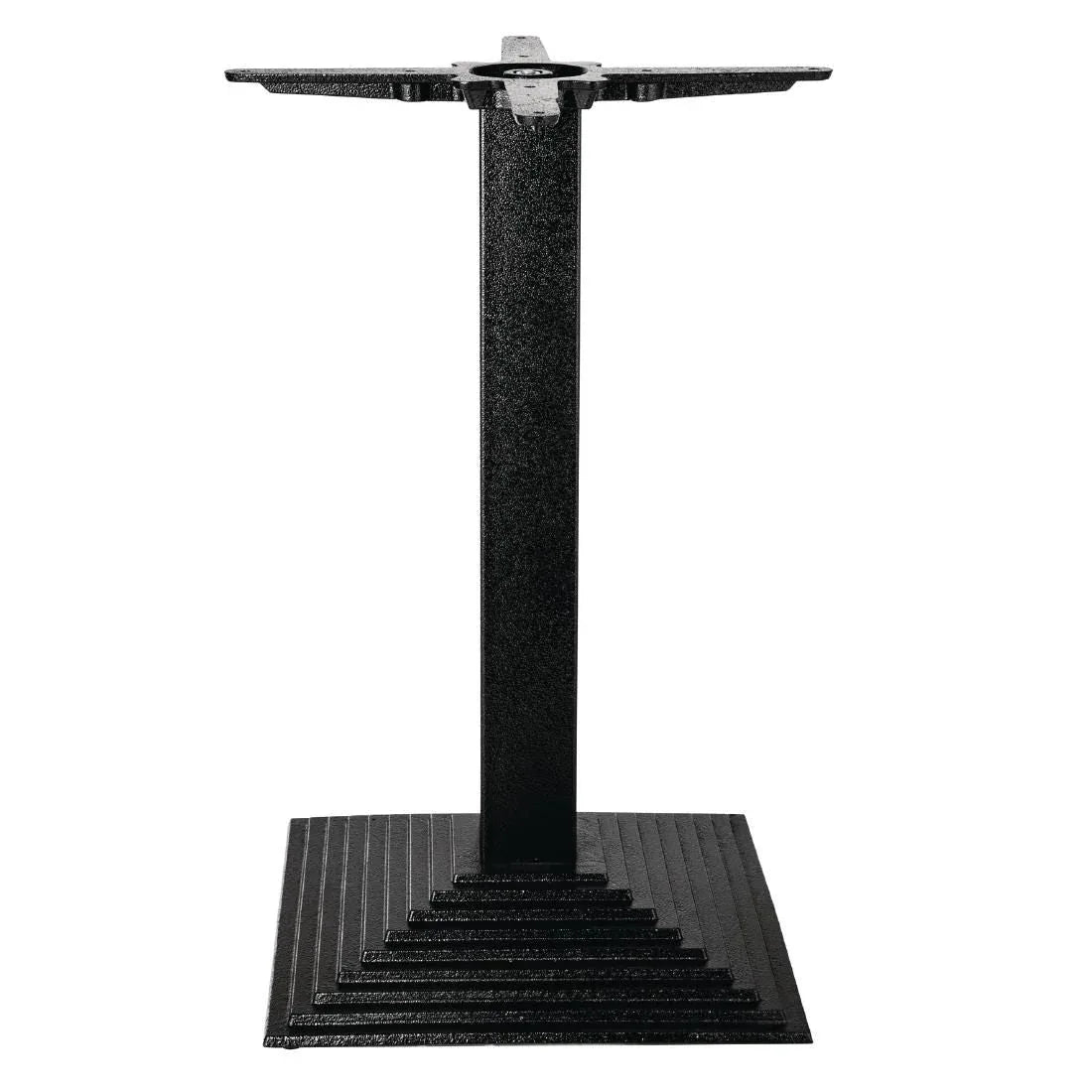 CE153 Bolero Cast Iron Step Square Table Base - JD Catering Equipment Solutions Ltd