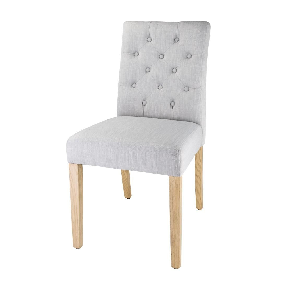 Bolero Chiswick Button Dining Chairs (Pack of 2) JD Catering Equipment Solutions Ltd