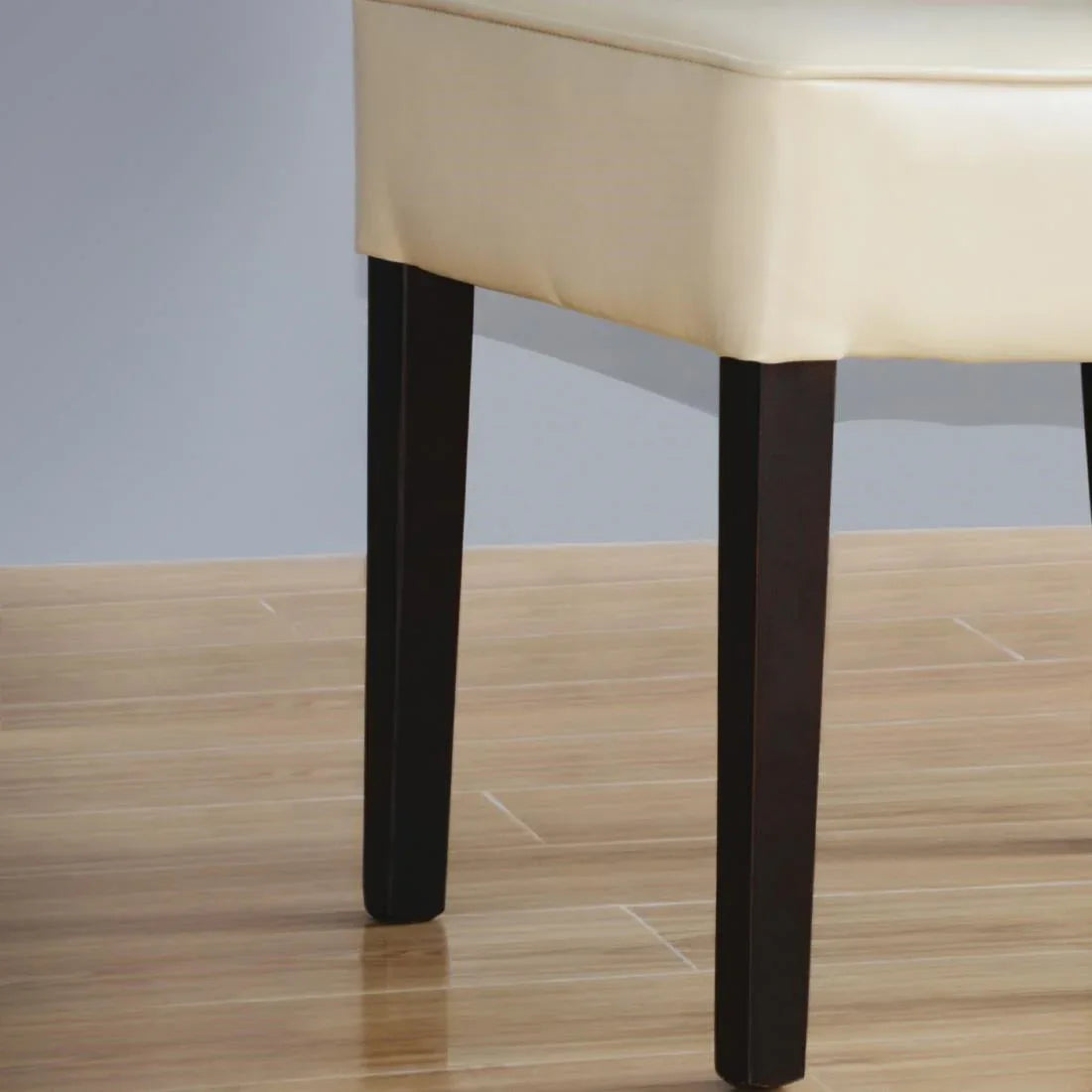 GF958 Bolero Chunky Faux Leather Chairs Cream (Pack of 2) - JD Catering Equipment Solutions Ltd