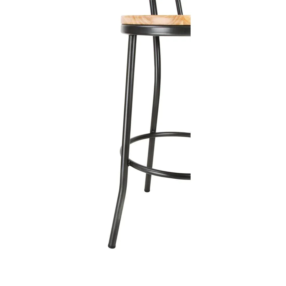 DC179 Bolero Clarisse High Stools Metallic Grey (Pack of 1) - JD Catering Equipment Solutions Ltd
