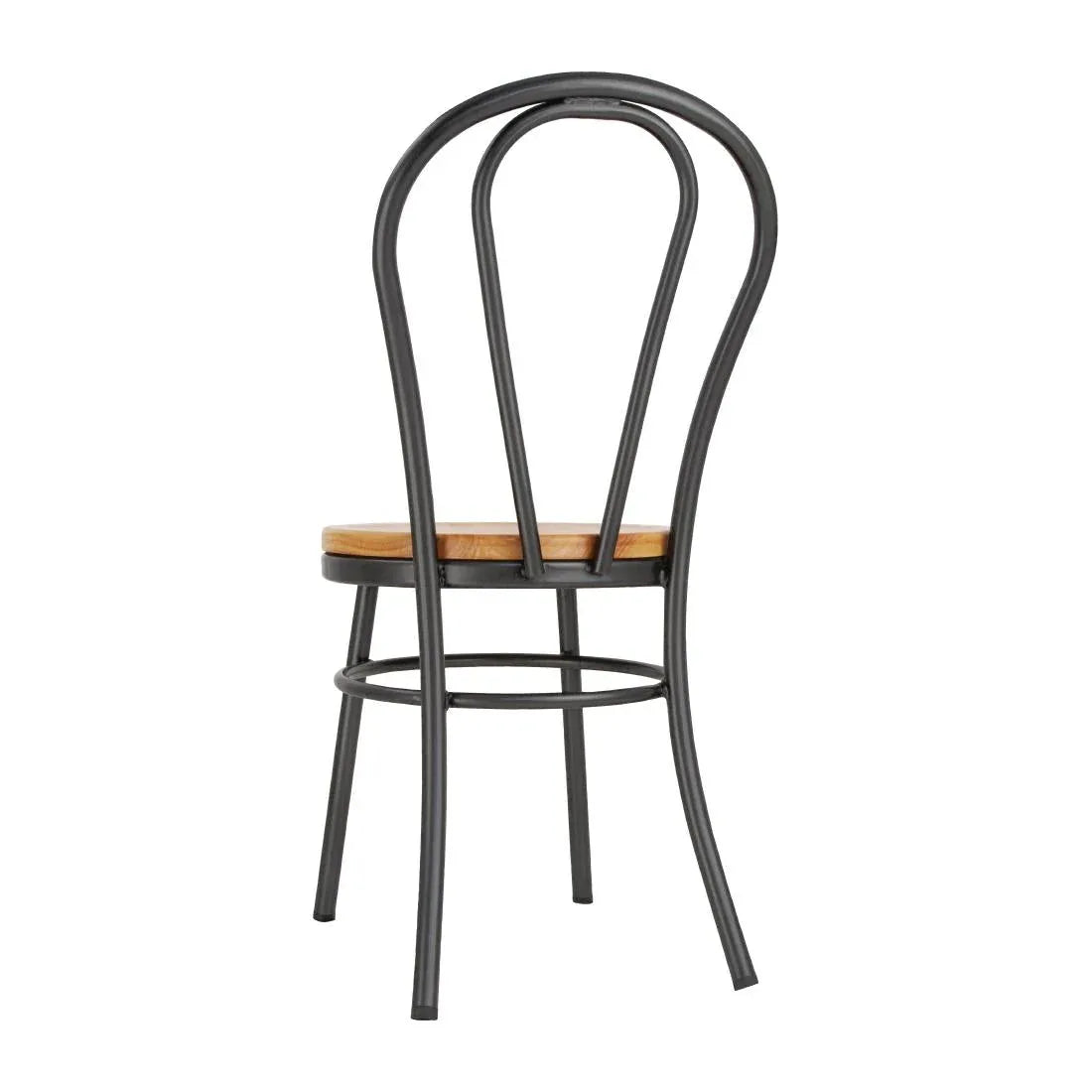 DC178 Bolero Clarisse Side Chairs Metallic Grey (Pack of 2) DC178 - JD Catering Equipment Solutions Ltd