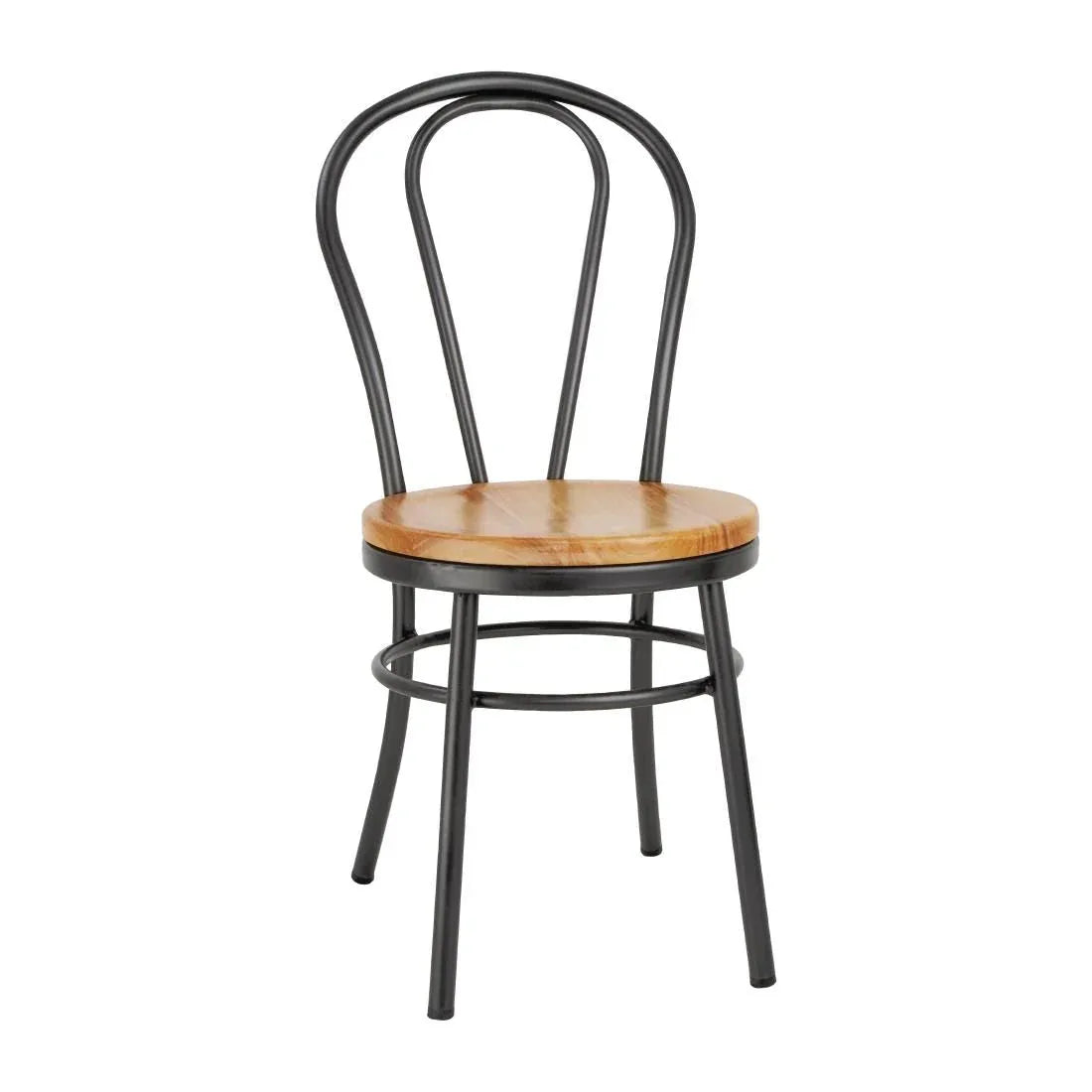 DC178 Bolero Clarisse Side Chairs Metallic Grey (Pack of 2) DC178 - JD Catering Equipment Solutions Ltd