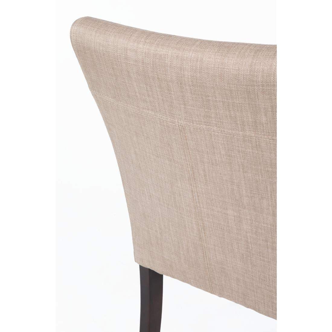 Bolero Contemporary Dining Chair Natural (Pack 2) JD Catering Equipment Solutions Ltd