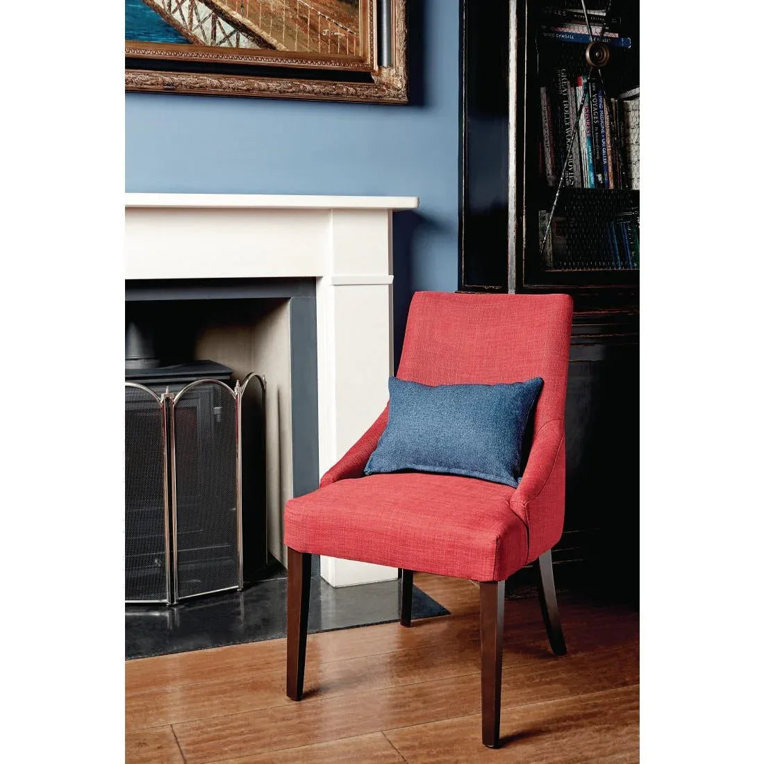 CF368 Bolero Dark Red Finesse Dining Chairs (Pack of 2) - JD Catering Equipment Solutions Ltd